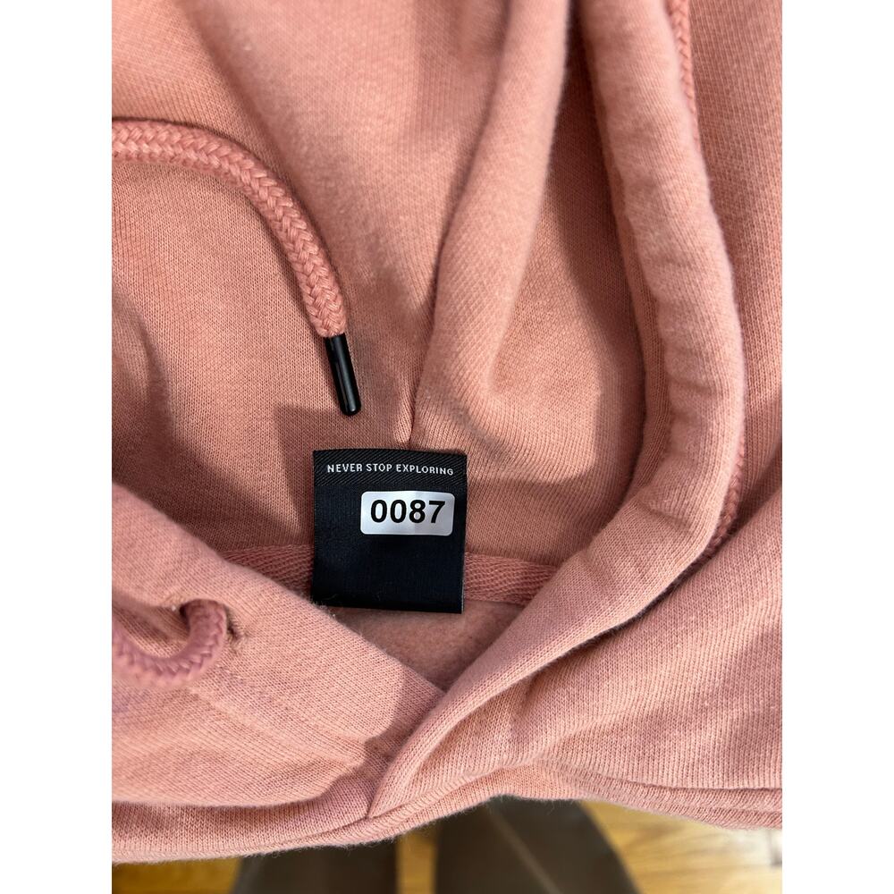 The North Face Women's Salmon Pink Hoodie Pullover Casual Comfort Medium - Picture 9 of 9